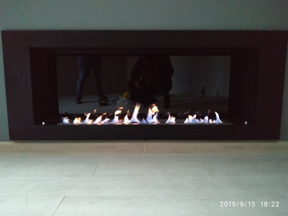 Встраиваемый биокамин Firezo Dipinto 1400, стандарт