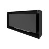 Биокамин SteelHeat WALL ONE 1100 LITE черный фото 5