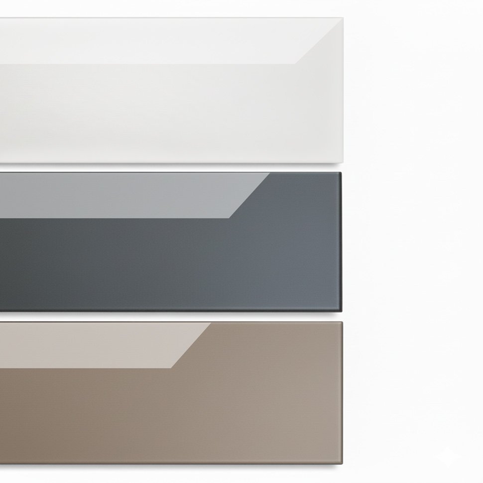 Стеклянная полка для биокамина Gray  1800