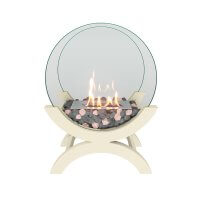 Биокамин IRIS MINI молочный