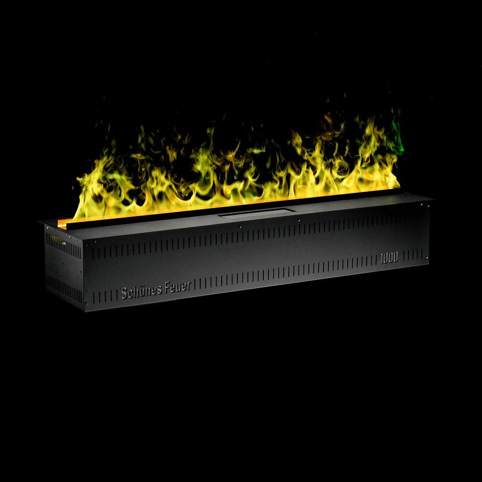 Электрический паровой камин Schones Feuer 3D Hot Line 1200 черный Электрический паровой камин Schones Feuer 3D Hot Line 1200 черный